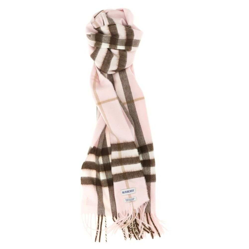 Burberry Women Check Cashmere Scarf
